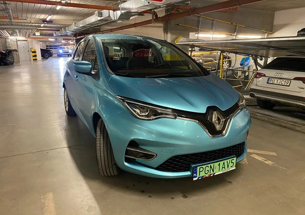 Renault Zoe cena 77800 przebieg: 11373, rok produkcji 2020 z Złoczew małe 211